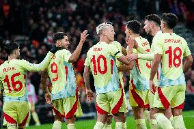 Denmark v Spain - UEFA Nations League 2024/25 League A Group A4