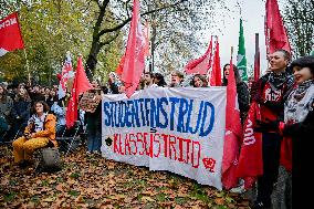 Demonstration Against Higher Education Cuts - Netherlands