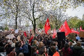 Demonstration Against Higher Education Cuts - Netherlands