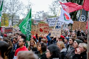 Demonstration Against Higher Education Cuts - Netherlands