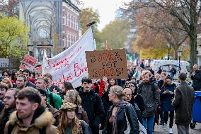 Demonstration Against Higher Education Cuts - Netherlands