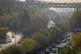 Air Pollution In Tehran, Iran