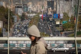 Air Pollution In Tehran, Iran