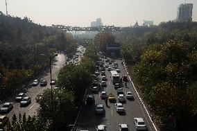 Air Pollution In Tehran, Iran