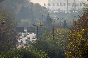 Air Pollution In Tehran, Iran