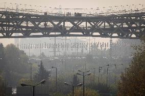 Air Pollution In Tehran, Iran