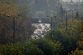 Air Pollution In Tehran, Iran