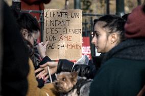 Rally For The Protection Of Children's Rights - Paris