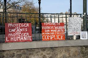 Rally For The Protection Of Children's Rights - Paris