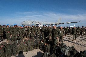 Soldiers for 2nd rotation of the UN peacekeeping mission for Lebanon - Spain