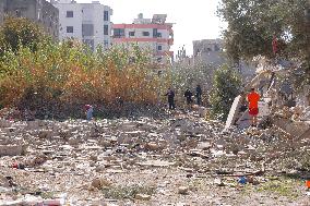 Israeli Airstrikes Aftermath - Beirut