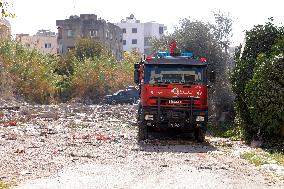 Israeli Airstrikes Aftermath - Beirut