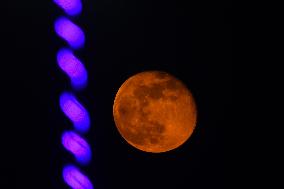 Waning Gibbous Moon In India