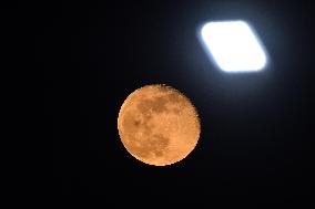 Waning Gibbous Moon In India