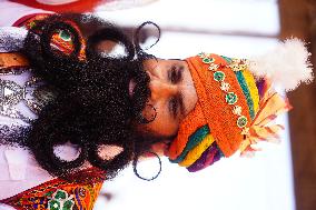 Moustache Competition At The Pushkar Annual Fair - India