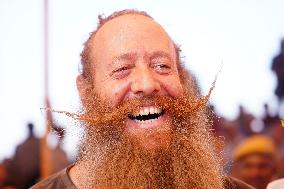 Moustache Competition At The Pushkar Annual Fair - India