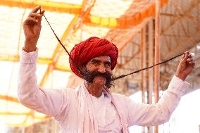 Moustache Competition At The Pushkar Annual Fair - India