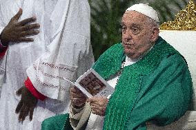 Pope Francis Presides Holy Mass For World Day of the Poor - Vatican