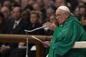 Pope Francis Presides Holy Mass For World Day of the Poor - Vatican