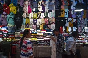 Garments Market In Kolkata, India