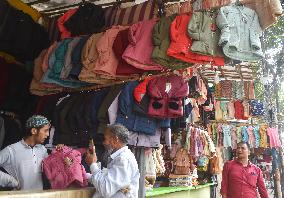 Garments Market In Kolkata, India