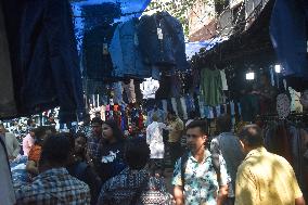 Garments Market In Kolkata, India