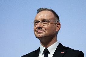 President Of Poland Andrzej Duda At The 35th Anniversary Gala Of The Scouting Association Of The Republic Of Poland In Krakow