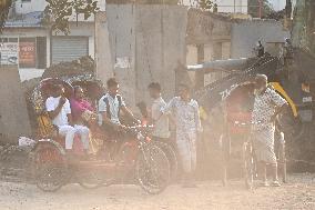 Air Pollution In Dhaka, Bangladesh.