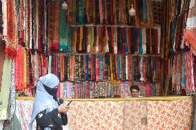 Garments Market In Kolkata, India