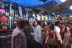 Garments Market In Kolkata, India