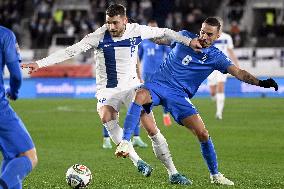 UEFA Nations League football match Finland vs Greece