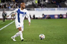 UEFA Nations League football match Finland vs Greece