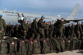 Soldiers for 2nd rotation of the UN peacekeeping mission for Lebanon - Spain