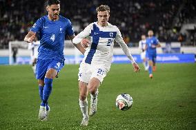 UEFA Nations League football match Finland vs Greece