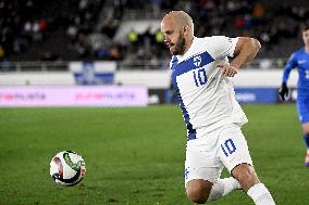 UEFA Nations League football match Finland vs Greece