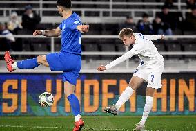 UEFA Nations League football match Finland vs Greece