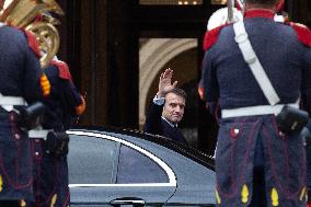 Emmanuel Macron In Argentina