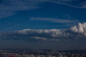 Warplanes Fly Over Northern Israel