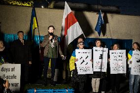 Protest In Support Of Ukraine In Rome, Italy