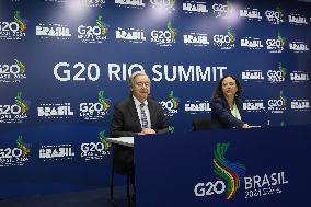 G20 Summit In Brazil