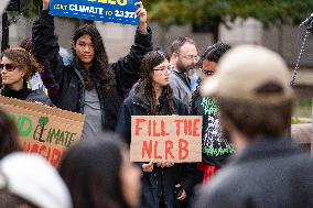 Climate Activists Protest In Washington DC