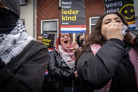 Kick Out Zwarte Piet Protest In Middelharnis