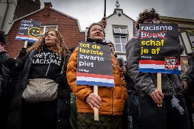 Kick Out Zwarte Piet Protest In Middelharnis