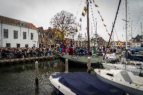 Kick Out Zwarte Piet Protest In Middelharnis