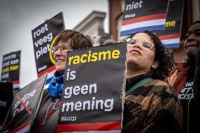 Kick Out Zwarte Piet Protest In Middelharnis