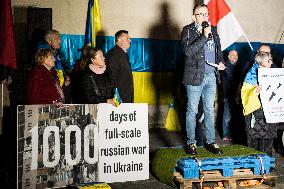 Protest In Support Of Ukraine In Rome, Italy