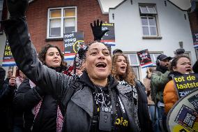 Kick Out Zwarte Piet Protest In Middelharnis