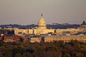 Panoramic View Of Washington DC