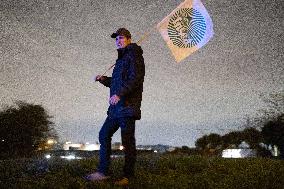 Farmers protest against EU-Mercosur agreement on the RN118 - Velizy-Villacoublay