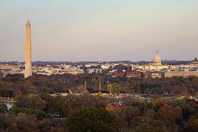 Panoramic View Of Washington DC